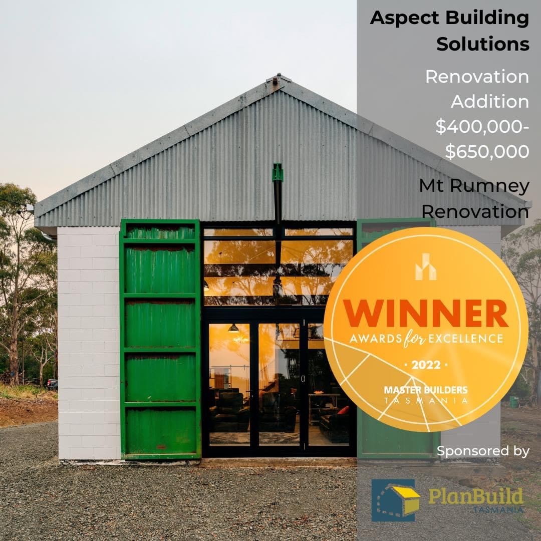 MBA Award Winner - Aspect Building Solutions 